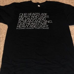 TWLOHA Casey Calvert tshirt